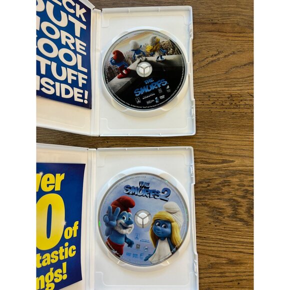 The Smurfs & The Smurfs 2 DVD Bundle - Family Comedy Movies - Picture 2 of 2